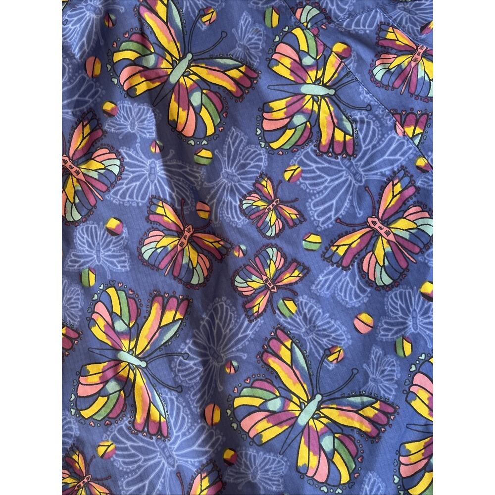 Lands End Butterfly Jacket Hoodie Girls 4T Nylon Lined Youth Kids Windbreaker - Picture 15 of 15